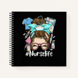 Cuaderno Enfermera divertida vida de enfermera 1