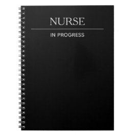 Cuaderno Enfermera en curso simple Personalizado portátil n