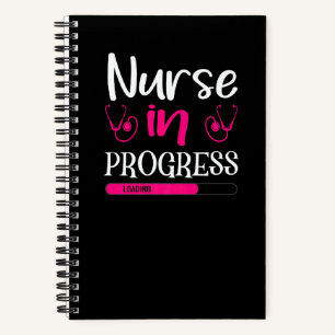 Cuaderno Enfermera en Progreso Estudiante de Enfermería Enf