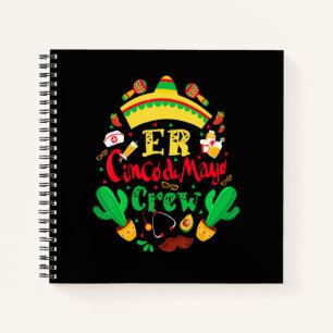 Cuaderno Enfermera Er Cinco De Mayo Equipo De Urgencias Mex