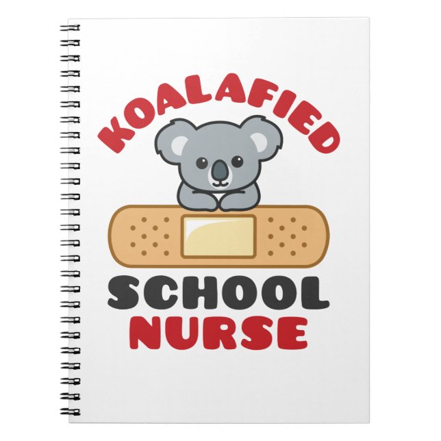 Cuaderno Enfermera escolar Koala Koalafied (Frente)