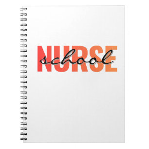 Cuaderno Enfermera Escolar Tipografía Moderna