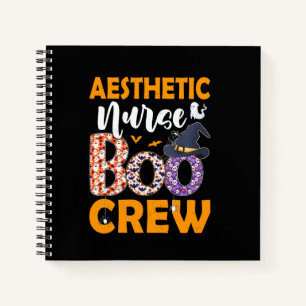 Cuaderno Enfermera estética Boo Crew Boo espeluznante fanta