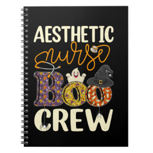 Cuaderno Enfermera estética Boo Crew Halloween