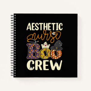 Cuaderno Enfermera estética Boo Crew Halloween