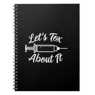 Cuaderno Enfermera Estética Inyectadora de Botox Enfermera 