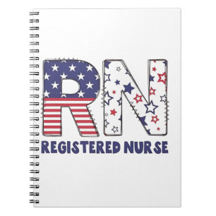Cuaderno Enfermera inscrita de RN el 4 de julio sutil estad