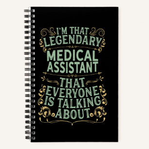 Cuaderno Enfermera Médica Hospital - Asistente Médico Legen