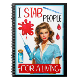 Cuaderno Enfermera nostálgica para ganarse la vida