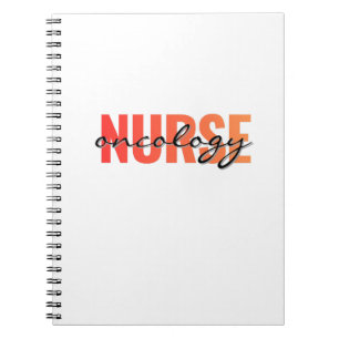Cuaderno Enfermera Oncológica Tipografía Moderna