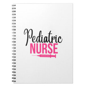 Cuaderno Enfermera pediátrica con regalo de enfermería