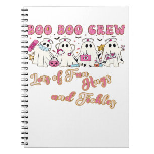 Cuaderno Enfermera pediátrica Diversión Halloween Diseño Es