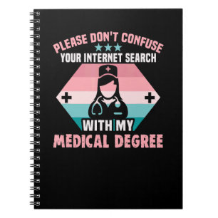 Cuaderno Enfermera por favor no confunda su búsqueda en Int