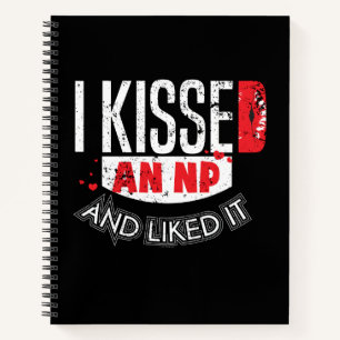 Cuaderno Enfermera practicante del NP besada esposa esposa