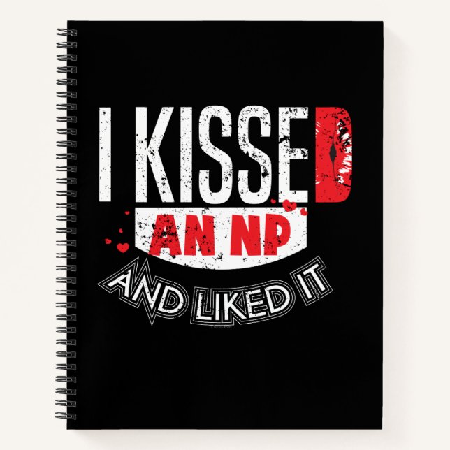 Cuaderno Enfermera practicante del NP besada esposa esposa  (Anverso)