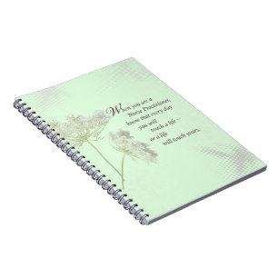 Cuaderno Enfermera practicante Touch Lives Wildflower