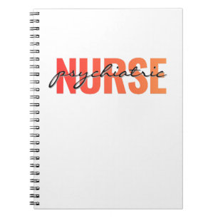 Cuaderno Enfermera Psiquiátrica Tipografía Moderna