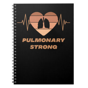 Cuaderno Enfermera Pulmonar Negra Terapeuta Respiratoria La