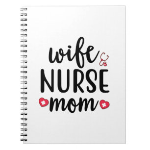 Cuaderno Enfermera regalo de esposa Enfermera mamá