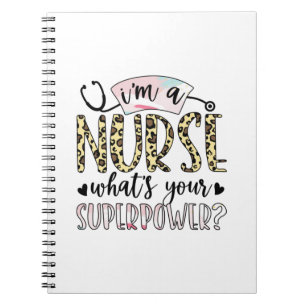 Cuaderno Enfermera Regalo   Orgullosa Super Enfermera