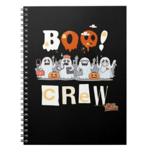 Cuaderno Enfermeras de Halloween con camiseta clásica de Bo