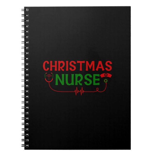Cuaderno Enfermeras Navidades de regalo (Frente)
