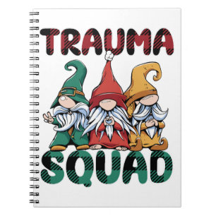 Cuaderno Enfermería de emergencia de Trauma Squad Gnomes