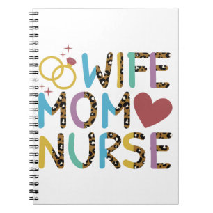Cuaderno Enfermería Mamá Esposa Amor