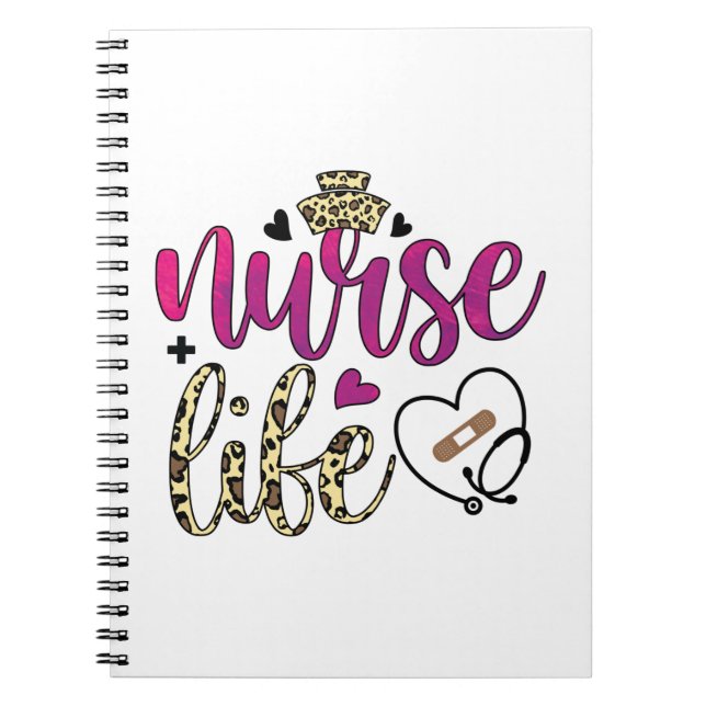 Cuaderno Enfermero de enfermería de regalo (Frente)