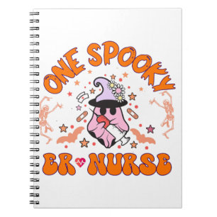 Cuaderno Enfermero de urgencias de Halloween: Enfermera de