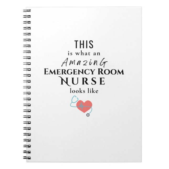 Cuaderno Enfermero en sala de emergencias (Frente)