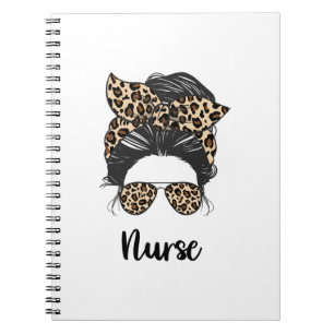 Cuaderno Enfermero Messy Bun life Enfermera MAMA LIFE Enfer