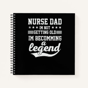 Cuaderno Enfermero Papá No Me Estoy Haciendo Viejo Me Estoy