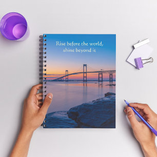 Cuaderno Enfócate en la Luz de Adelante Lakeside