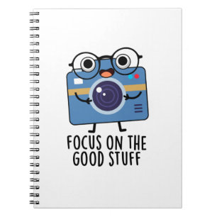 Cuaderno Enfócate En Lo Bueno Chiste De Cámara Positivo 