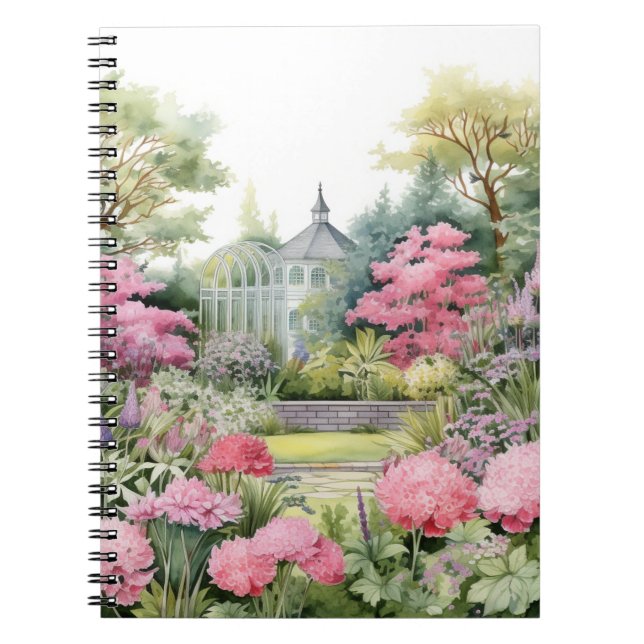 Cuaderno English Garden Landscape (Frente)