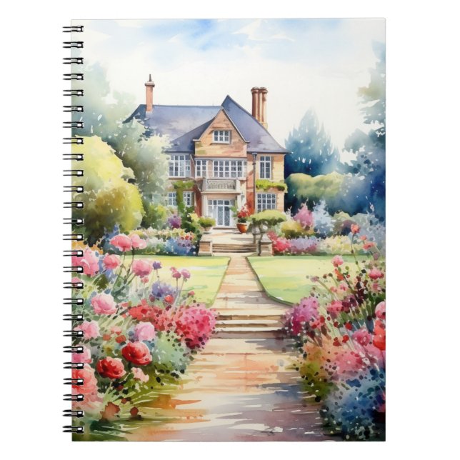 Cuaderno English Garden Landscape (Frente)