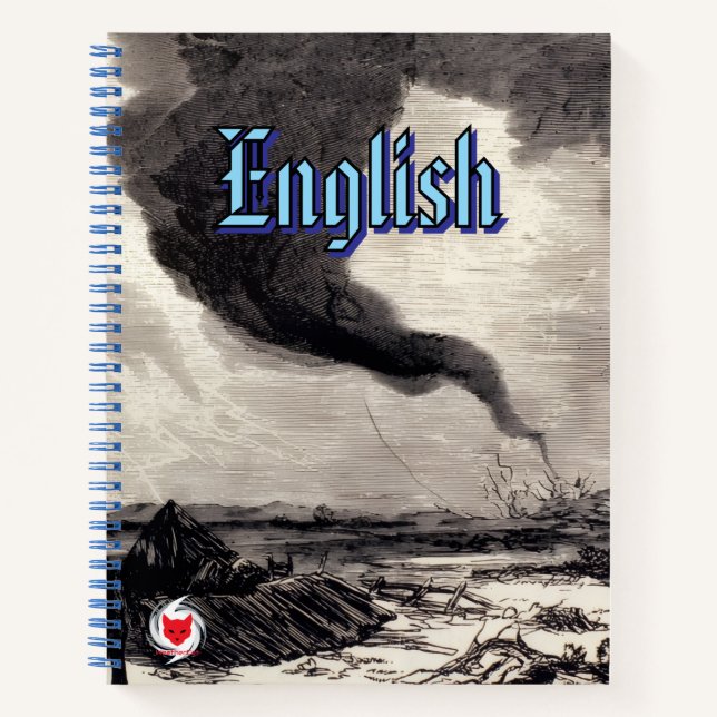 Cuaderno English Notebook (Anverso)