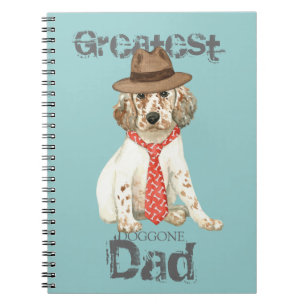 Cuaderno English Setter Dad