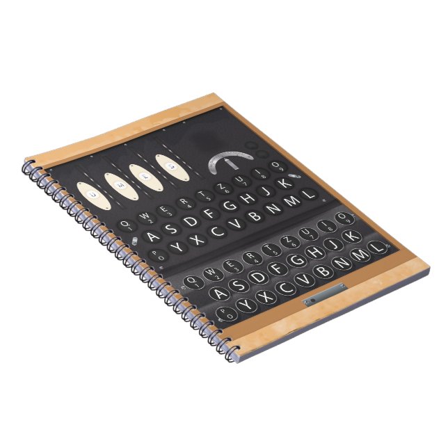 Cuaderno Enigma Machine (Lado Derecho)