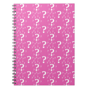 Cuaderno enigma misterioso punto de interrogación rompecabe