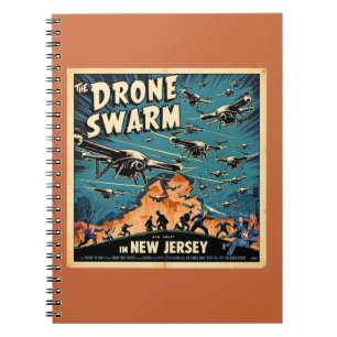 Cuaderno Enjambre de drones en Nueva Jersey