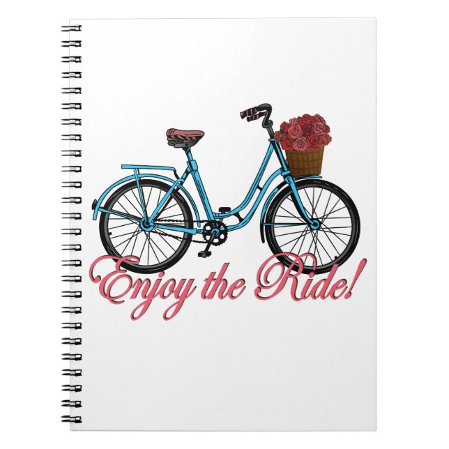 Cuaderno Enjoy The Ride Cute Bicycle (Frente)