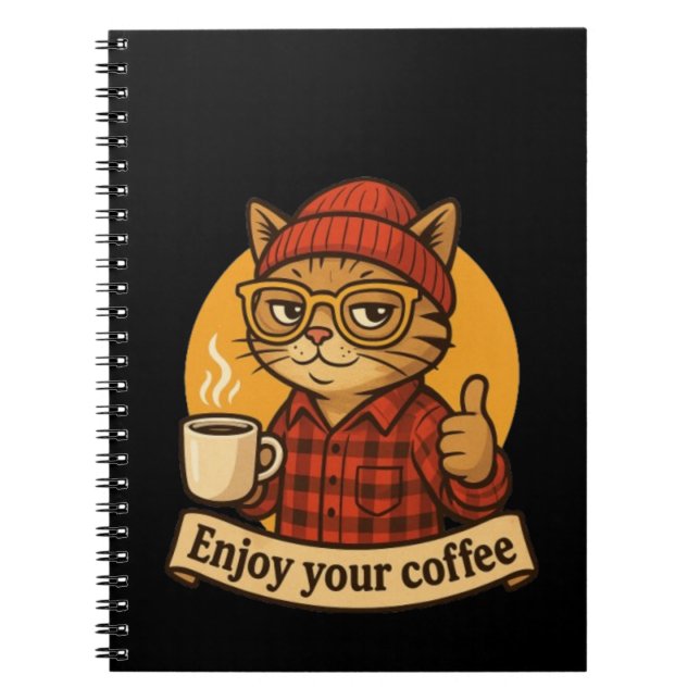 Cuaderno Enjoy Your Coffee (Frente)