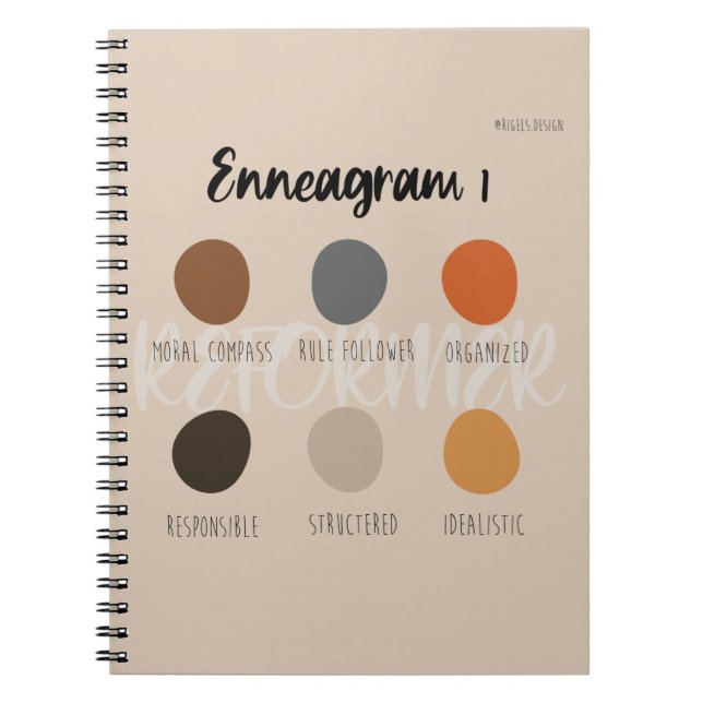 Cuaderno Enneagram 1 (Frente)