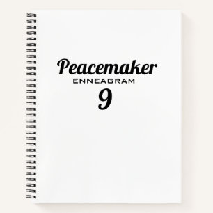 Cuaderno Enneagram nueve Peacemaker Journal