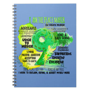 Cuaderno Enneagram Tipo 9 - Soy El Creador De La Paz