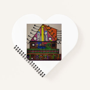 Cuaderno Enorme Bird House Spiral Notebook