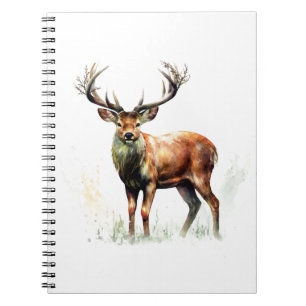 Cuaderno Enorme ciervo rayado