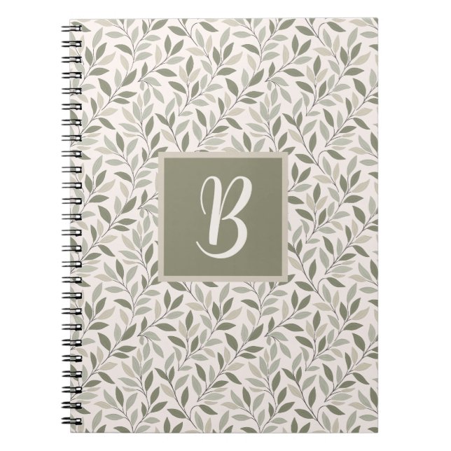Cuaderno Enredaderas frondosas (Frente)